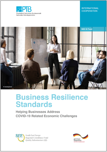 Photo of the Business Resilience Standards Booklet